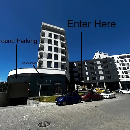 Downtown Podpromie Monica With Underground Parking Apartment Rzeszow