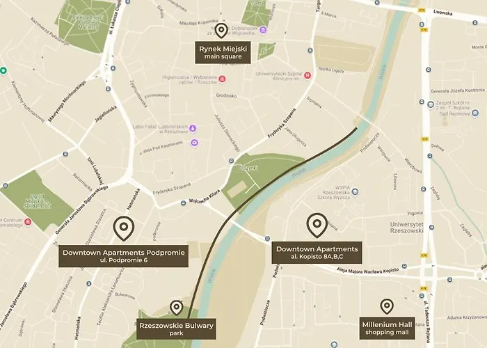 Downtown Podpromie Monica With Underground Parking * Rzeszow